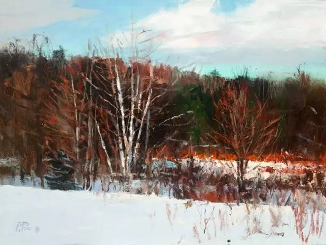 光影十足的风景油画欣赏太美了,100幅经典风景油画图文