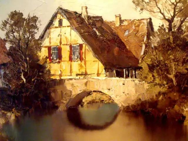 光影十足的风景油画欣赏太美了,100幅经典风景油画图文