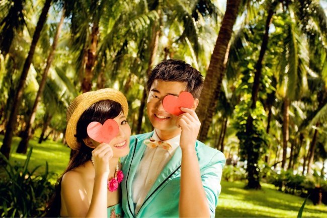 I、love、you，，SANYA~婚纱之旅