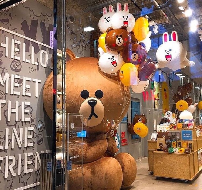 LineFriends主题店萌系拉面再来一碗！