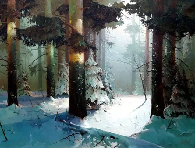 光影十足的风景油画欣赏太美了,100幅经典风景油画图文