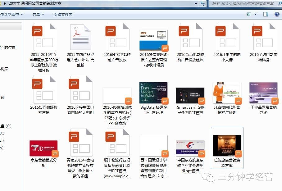 商务案例分析PPT模板,详细商业活动方案策划书ppt模板