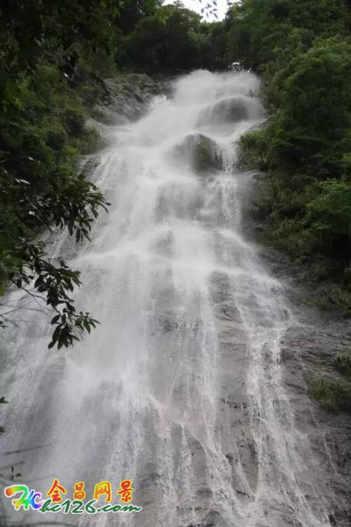 会昌富城瀑布路线,会昌美景画