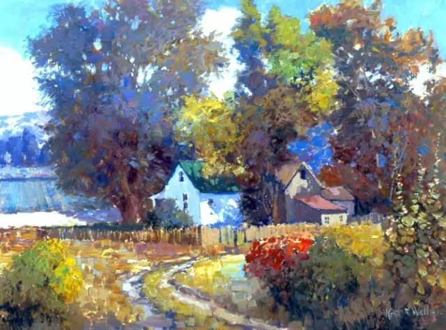 光影十足的风景油画欣赏太美了,100幅经典风景油画图文