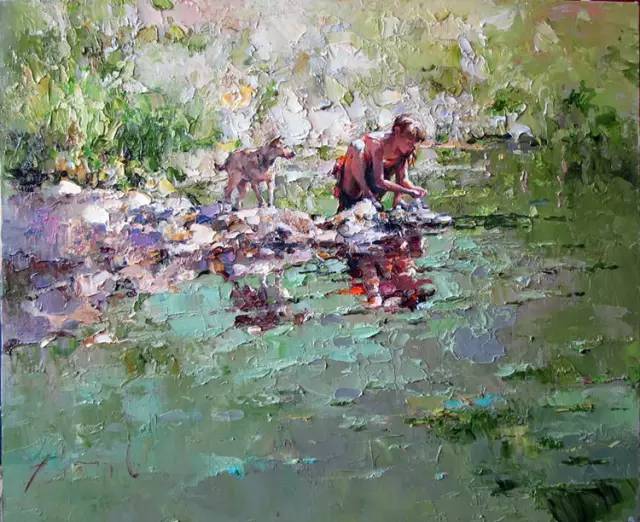 光影十足的风景油画欣赏太美了,100幅经典风景油画图文