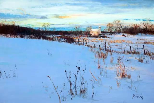 光影十足的风景油画欣赏太美了,100幅经典风景油画图文