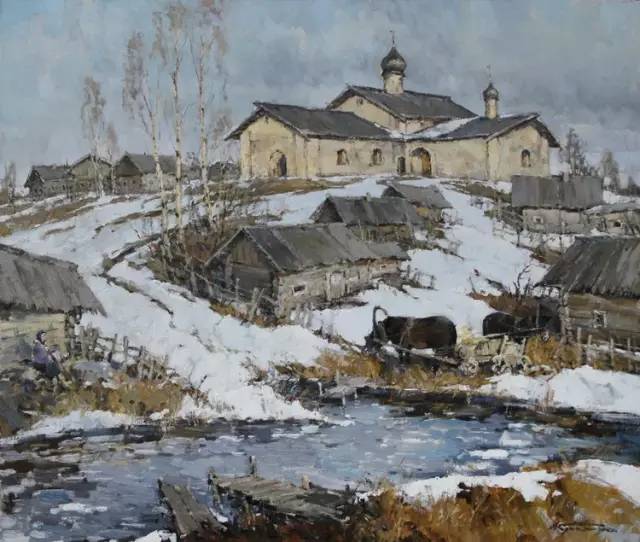 光影十足的风景油画欣赏太美了,100幅经典风景油画图文