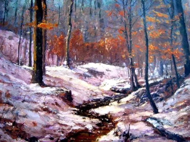 光影十足的风景油画欣赏太美了,100幅经典风景油画图文