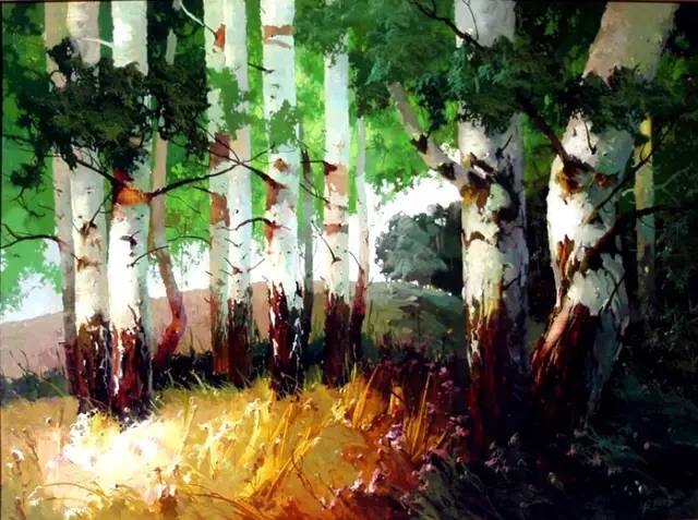 光影十足的风景油画欣赏太美了,100幅经典风景油画图文