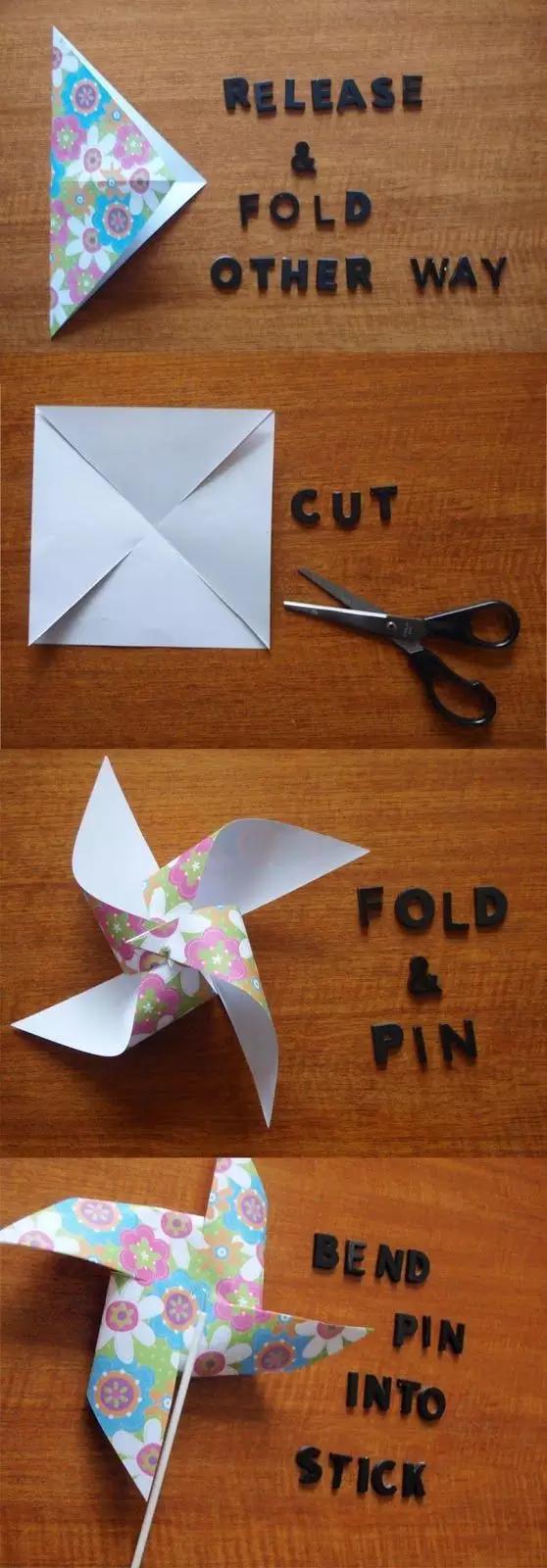 折纸大全创意7-12岁,有趣的折纸只需要一张长方形纸