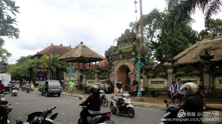 印度尼西亚巴厘岛印度教寺庙,巴厘岛最田园的热带风景