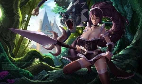 LOL：英雄联盟风格各异的小女仆，快来抱走属于你的那一只！
