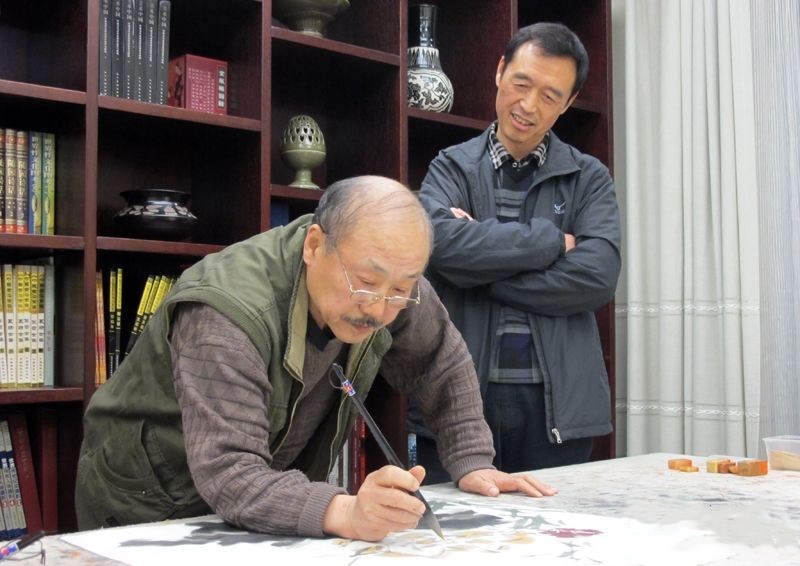 画家李庚一日一画,画家李庚作品价值