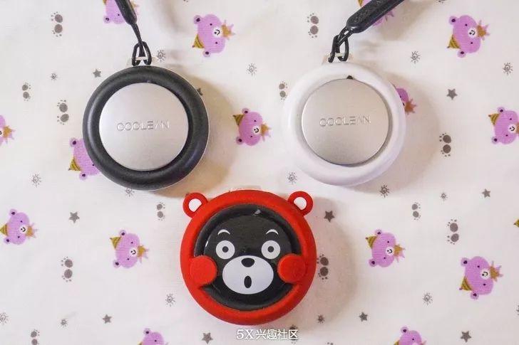 熊本熊随身空气净化器测评,空气净化器婴儿专用家用强力