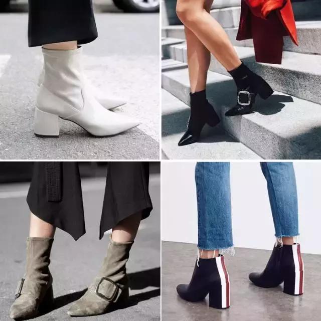 合适冬天小女生穿的黑色马丁靴,合适年轻小姐姐穿的衣服