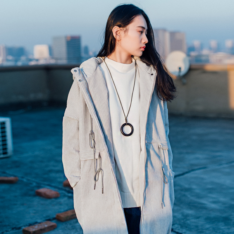 减龄设计感灯芯绒,小众设计感灯芯绒