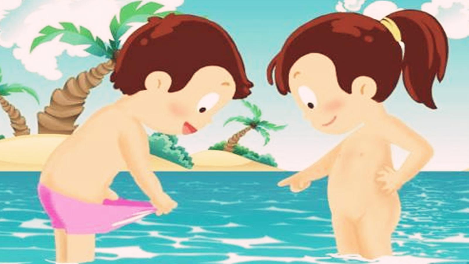 孩子总对自己的*处私**感兴趣，摸个不停，妈妈能够试着这样引导