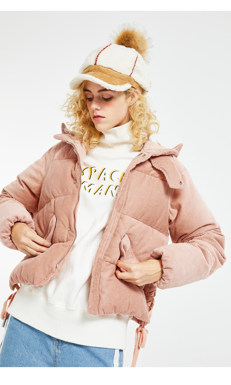 减龄设计感灯芯绒,小众设计感灯芯绒