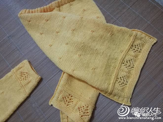 从上往下织宝宝带帽毛衣教程,婴儿分体套装开裆系扣春秋款