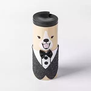 平时叫我多喝热水的各位，狗年请送我一个星巴克汪星杯