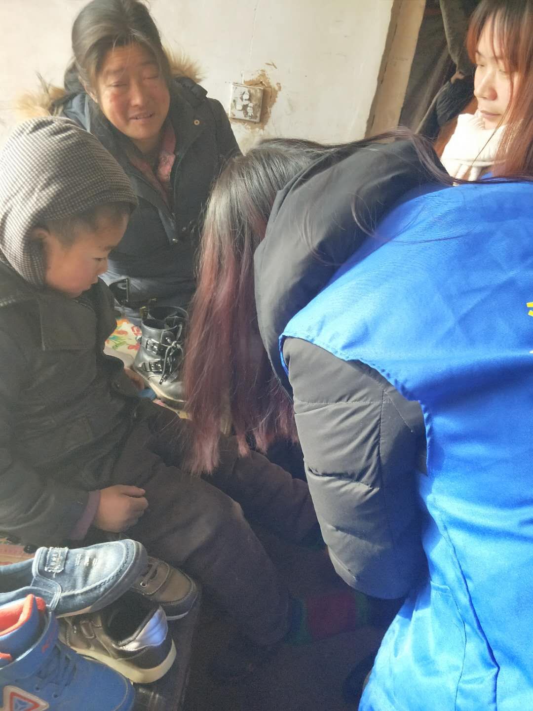 寒门送暖日行一善