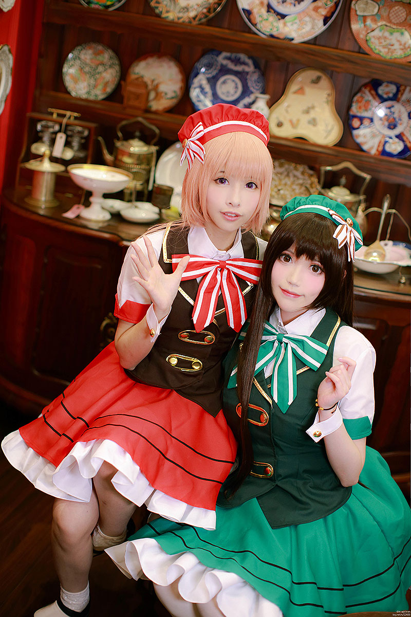 宇治松千夜cos眼妆,宇治松千夜粘土人