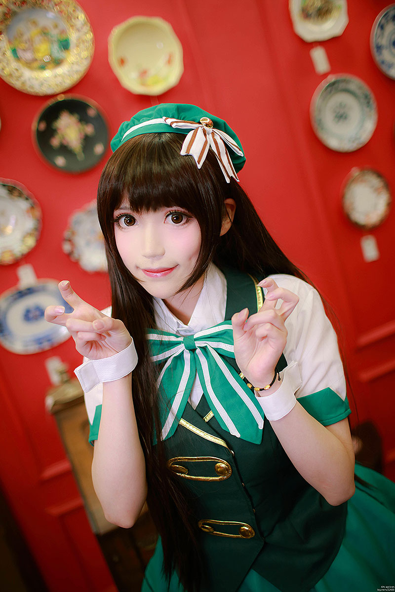 宇治松千夜cos眼妆,宇治松千夜粘土人