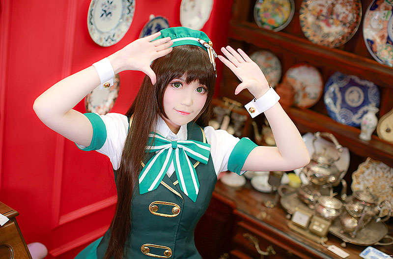 宇治松千夜cos眼妆,宇治松千夜粘土人