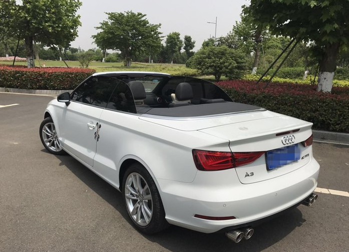 90后小伙花38万买辆奥迪敞篷A3，直言钥匙成为心中的痛点