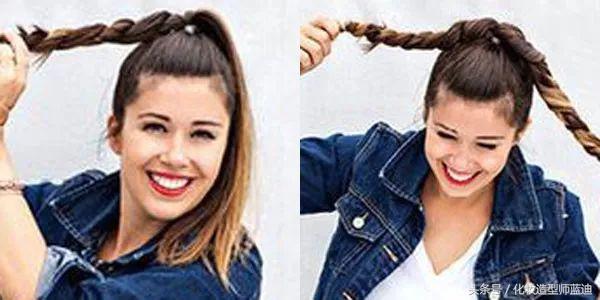 中短发扎丸子头怎么显丸子头小,减龄丸子头双丸子头