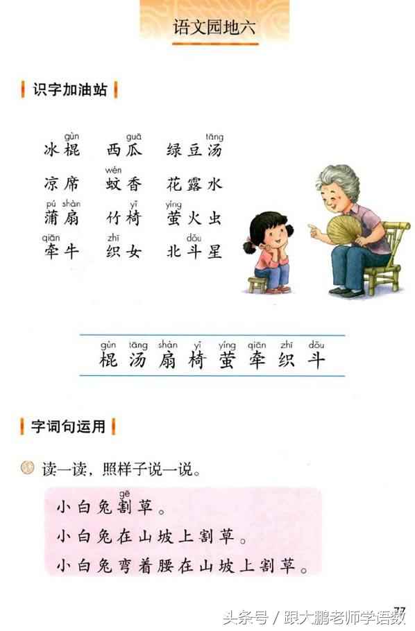 小学一年级语文预习的正确方法,一年级语文小公鸡和小鸭子预习