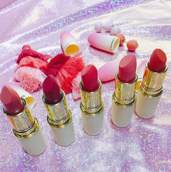 mac限定口红桃粉,mac口红冷白桃