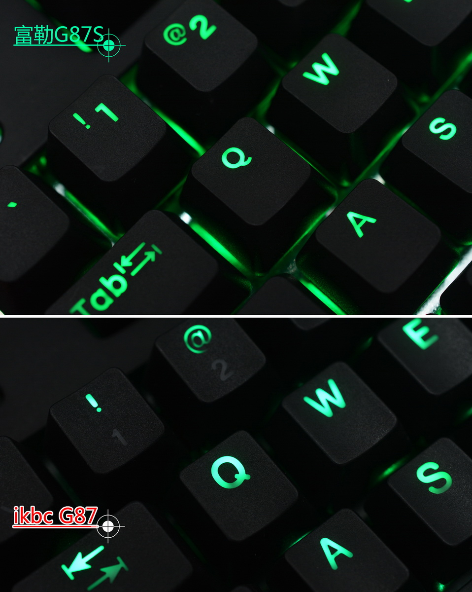 富勒键盘青轴,富勒键盘酷冷烈焰青轴