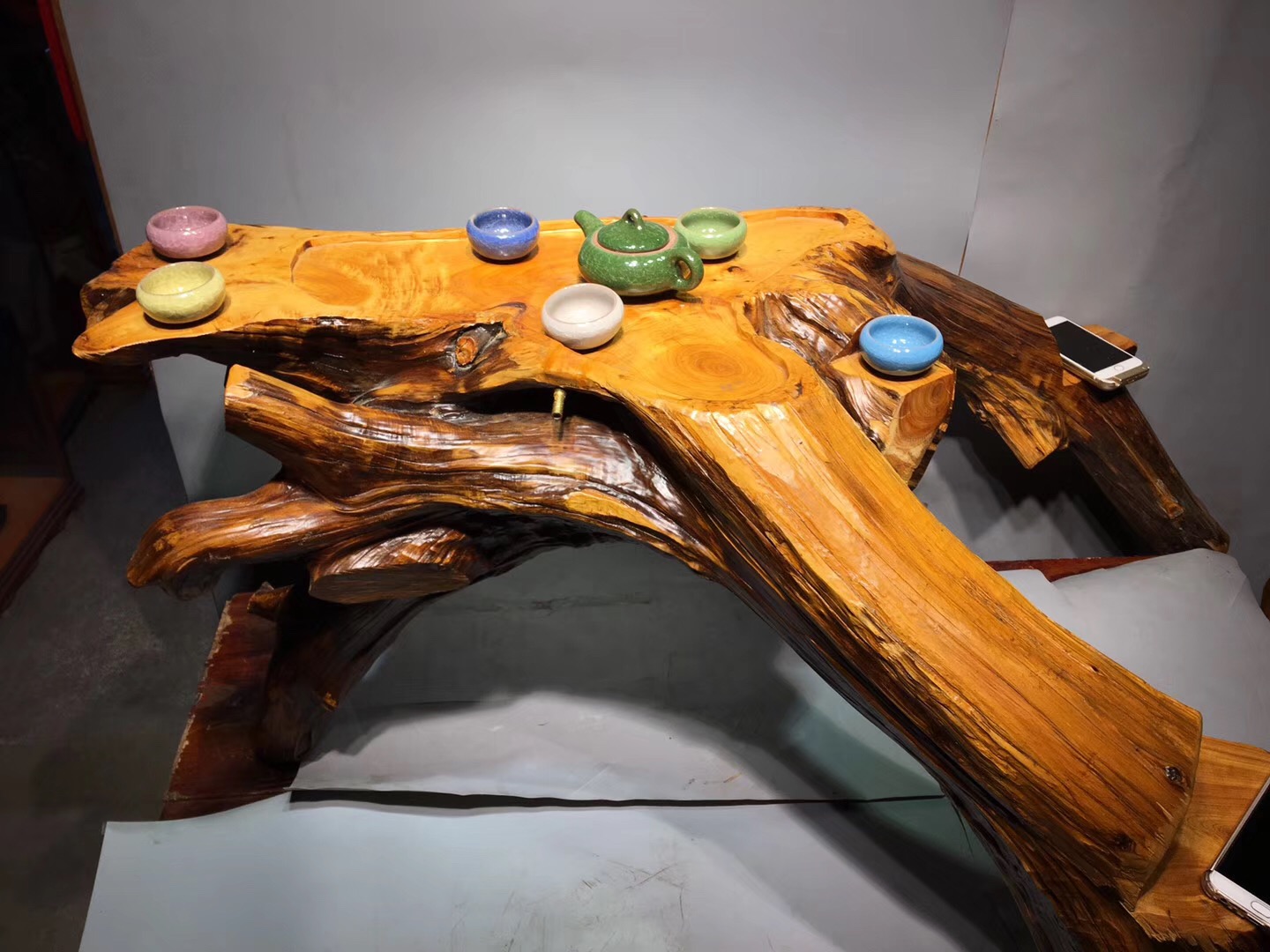 阳台崖柏茶台,崖柏茶台最新款