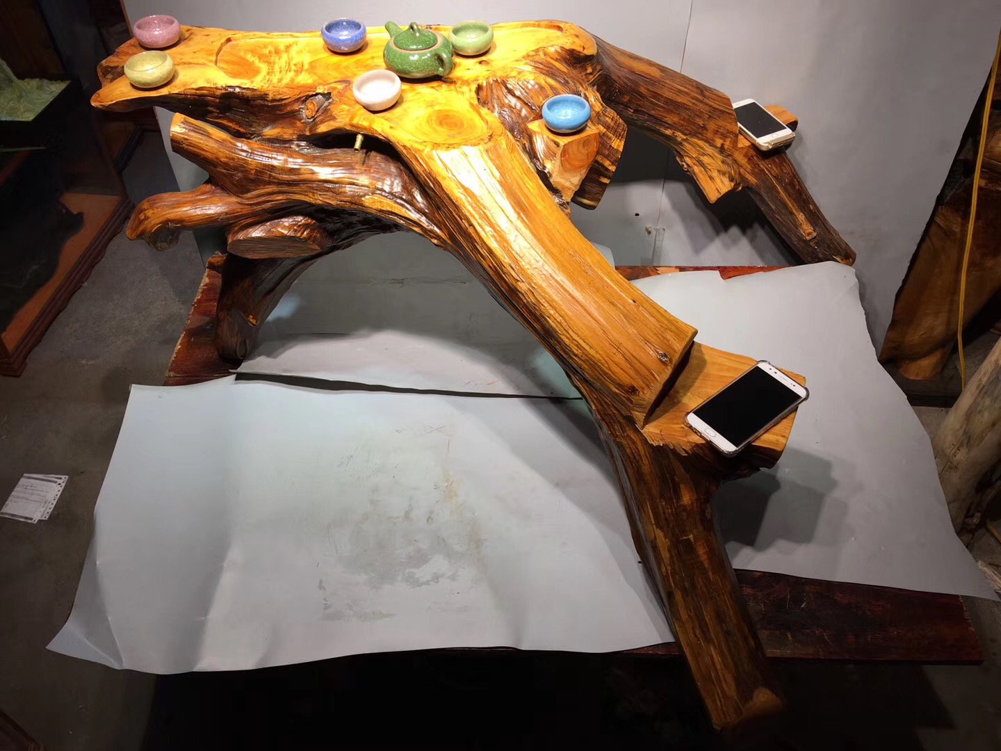 阳台崖柏茶台,崖柏茶台最新款