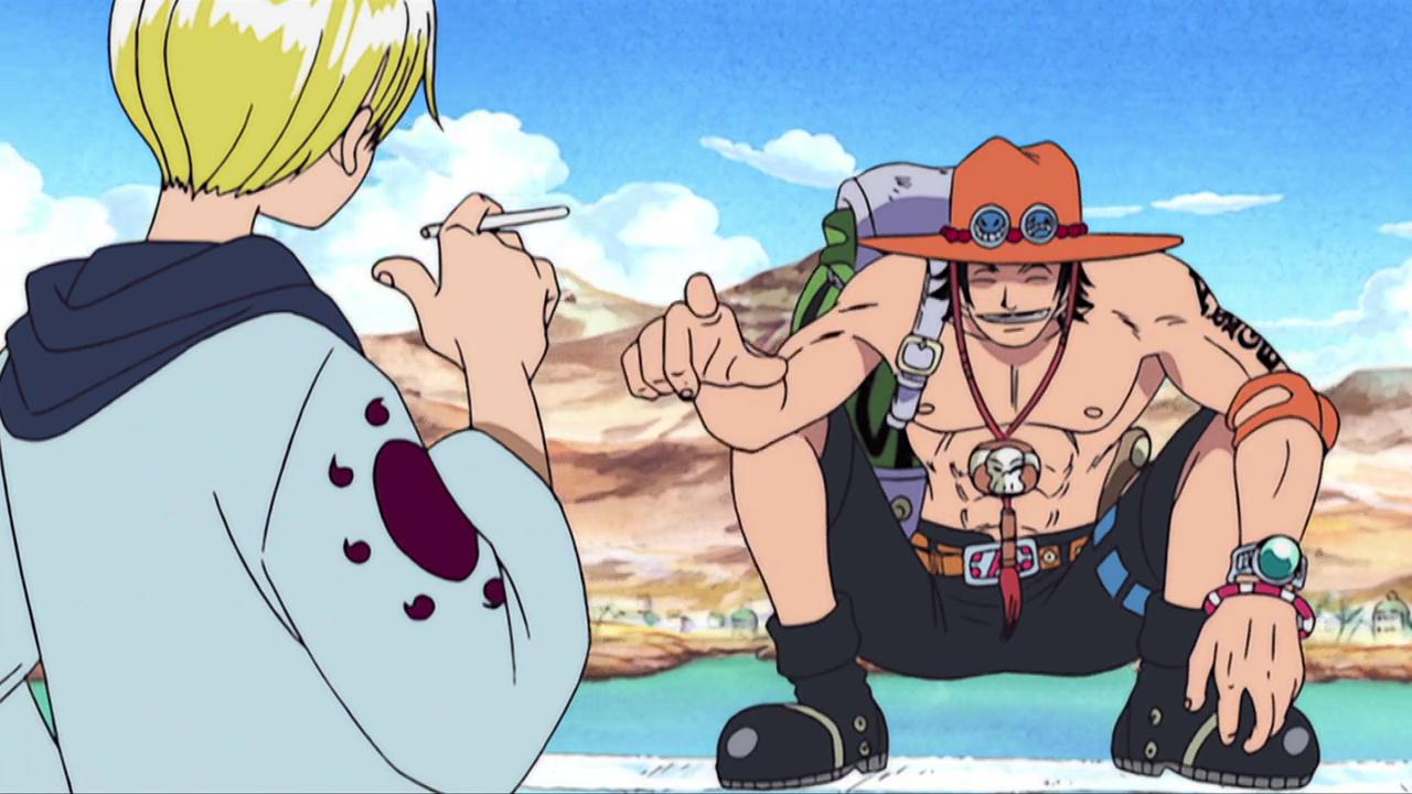 佩德罗给山治点烟哪一集,佩德罗点烟