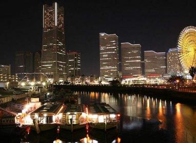 名古屋日落漫步,漫步日本横滨