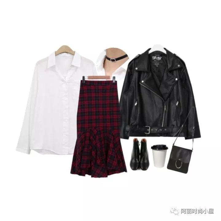 韩版皮夹克搭配什么裤子,韩版宽松皮夹克搭配什么裤子