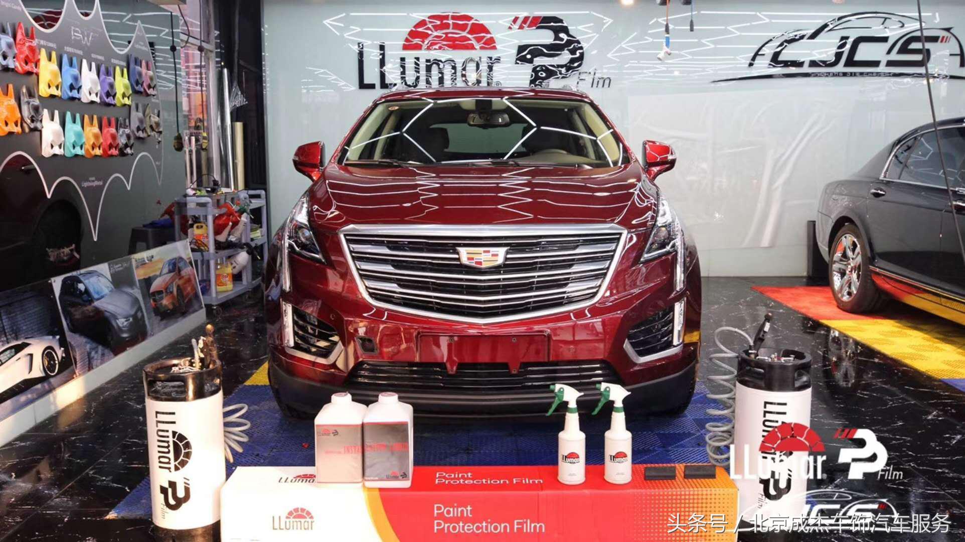 凯迪拉克xt5贴黑色车衣东莞,凯迪拉克xt5贴隐形车衣多少钱