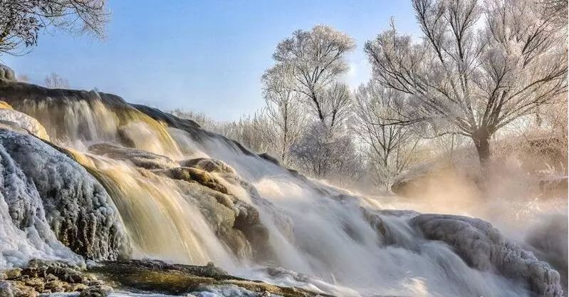 寒气席卷、叶汽成霜……陕西6处大美雾凇奇景上线！