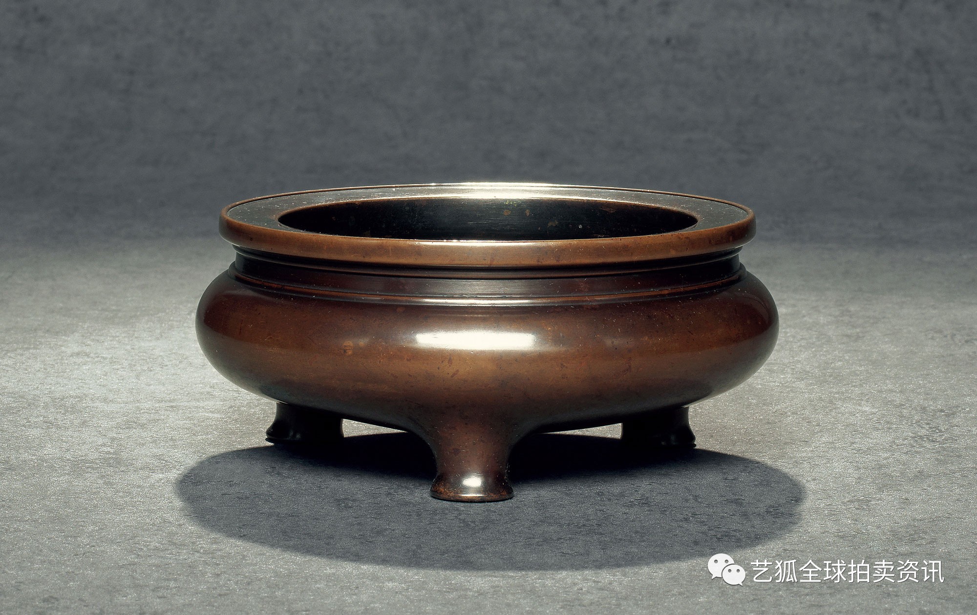 石叟镶银丝铜炉拍卖纪录,铜炉拍卖价格一览表