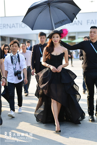 林志玲马术2019,林志玲环球马术比赛视频