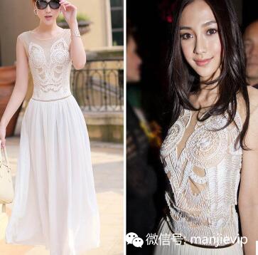 高贵优雅鱼尾连衣裙 (高贵优雅网纱连衣裙)