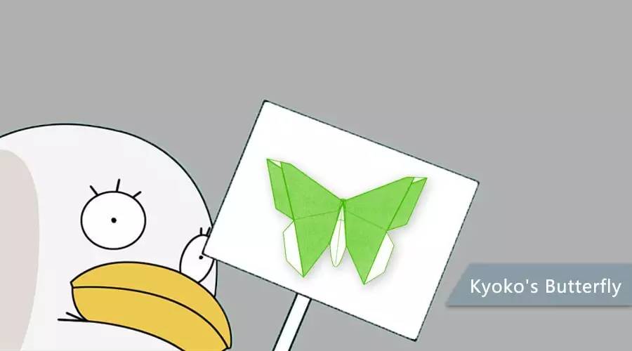 折纸蝴蝶的折法最简单方法,蝴蝶折纸超高难度教程