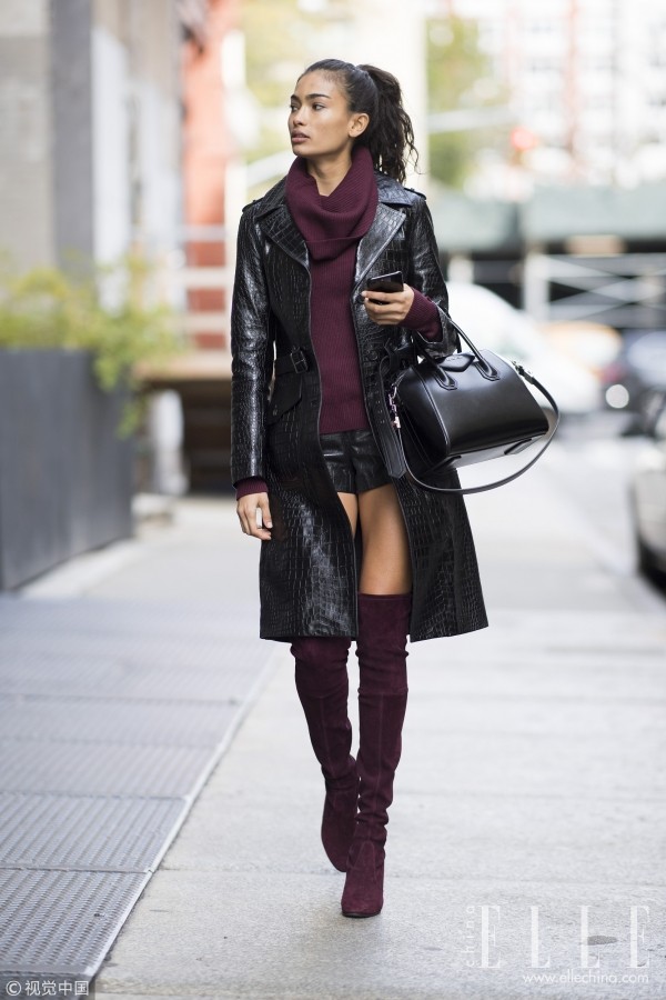 麂皮过膝靴加绒还是不加绒,过膝靴全皮还是麂皮