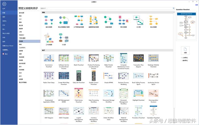 流程图快速制功能什么免费软件,流程图制作神器