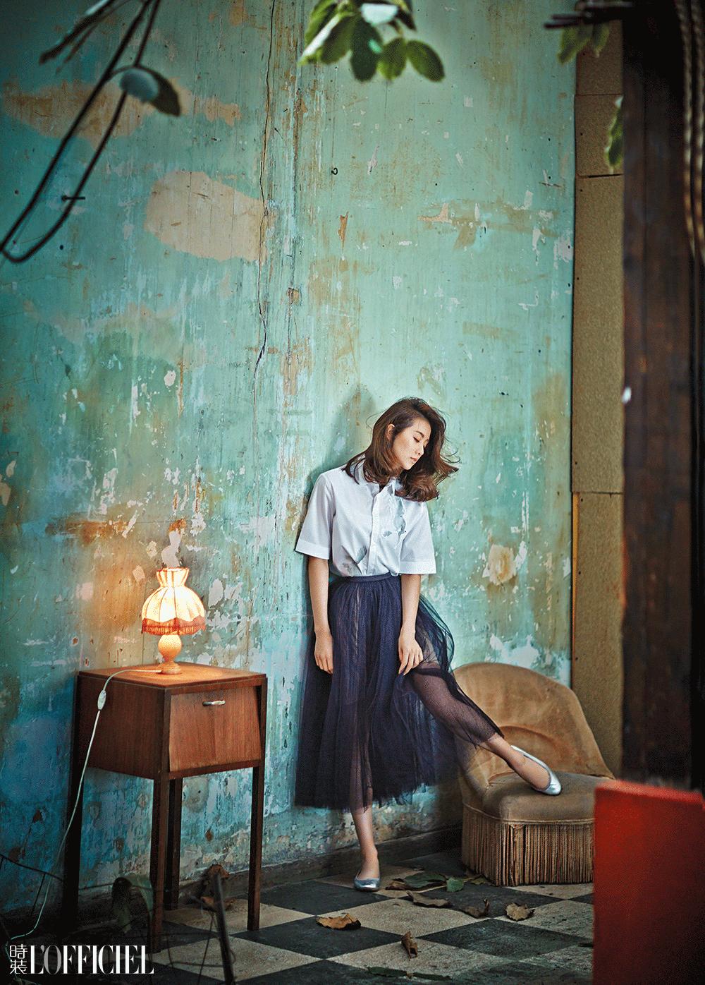 刘诗诗淡雅脱俗温婉迷人,刘诗诗飞花如蝶