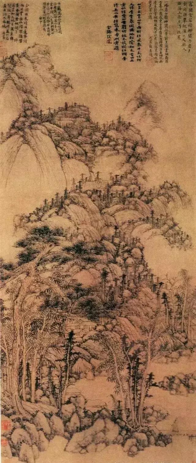 山石画教程全过程,山石绘画技巧