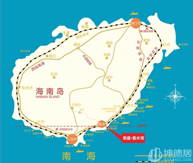 海南香水湾看房,海南陵水荣盛香水湾房源介绍