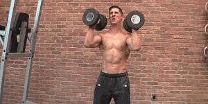 在家哑铃经典8个动作,8个哑铃锻炼的最佳动作